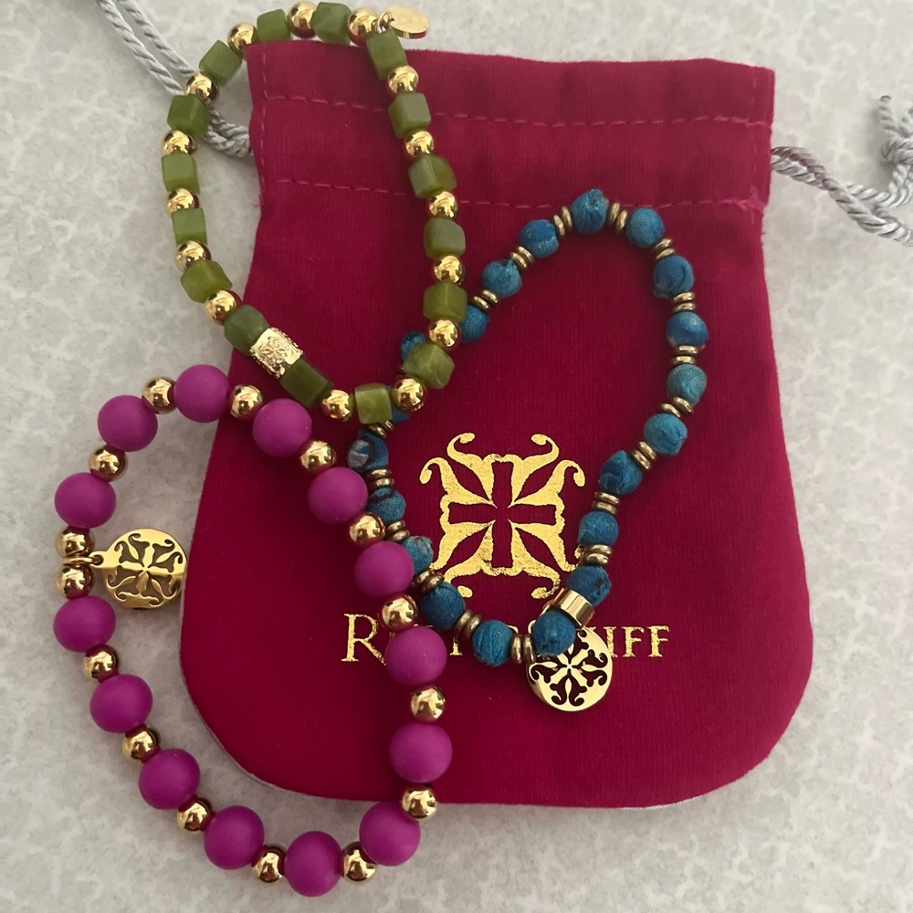 Rustic Cuff Bracelet Trio